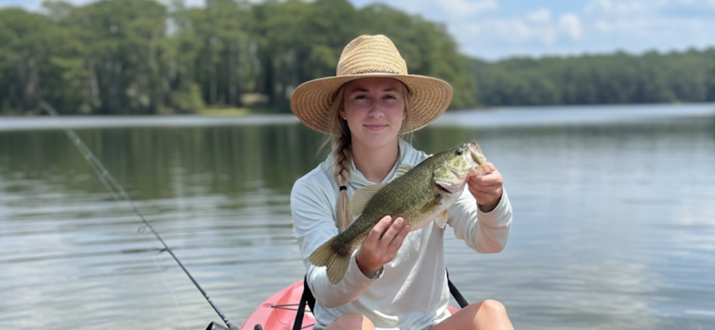 Sunset over the lake